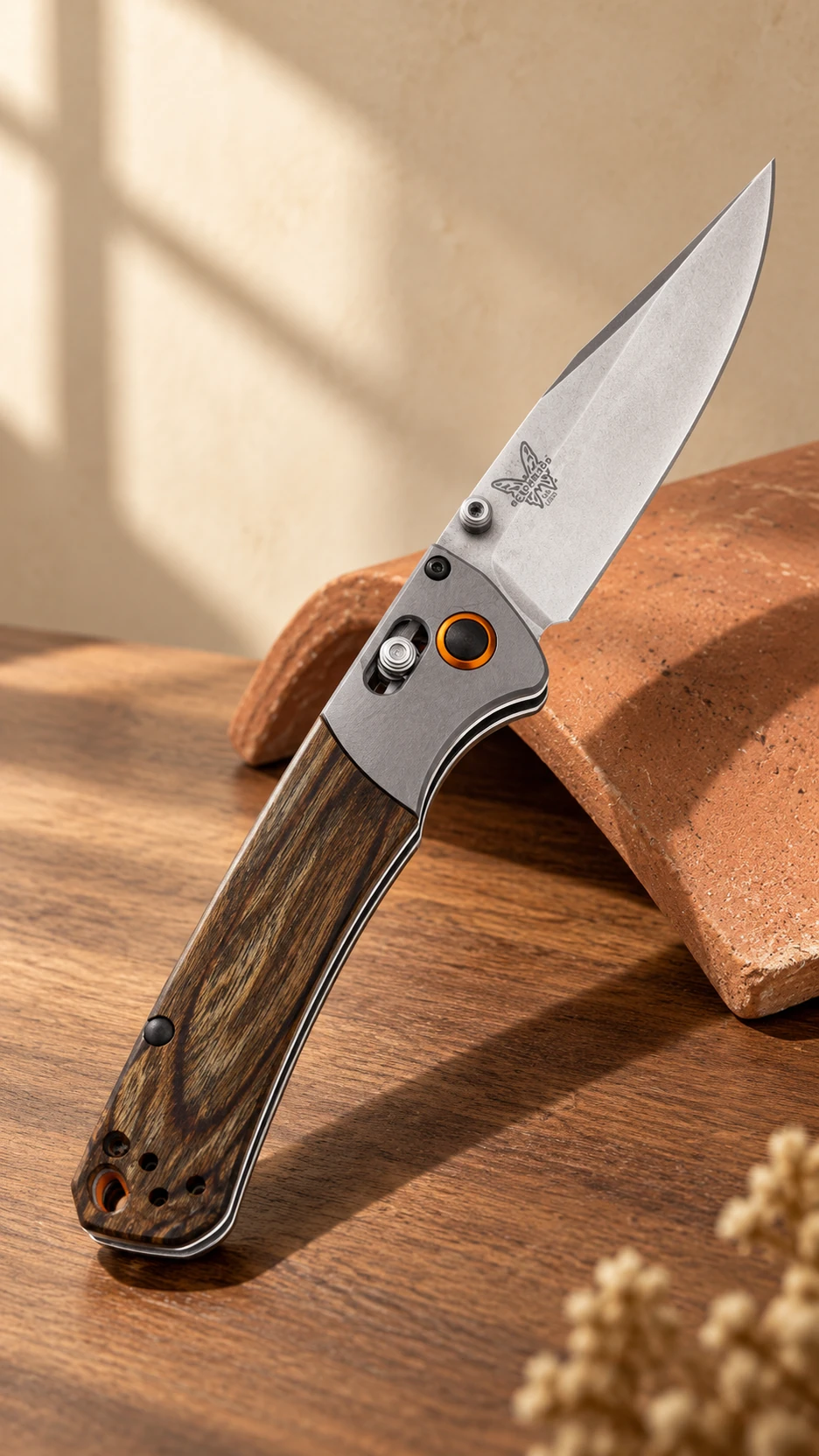 Benchmade Mini Crooked River: Mini без короткого клинка