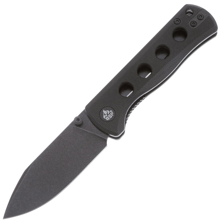 Нож QSP Canary Folder blackwash сталь 14C28N рукоять Black G10 (QS150-A2)
