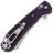 Нож Daggerr Begemot Slim X-Lock satin сталь VG-10 рукоять Purple G10
