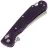 Нож Daggerr Begemot Slim X-Lock satin сталь VG-10 рукоять Purple G10
