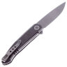 Нож We Knife Smooth Sentinel сталь CPM-20CV рукоять Gray Ti/Marble CF (WE20043-1)