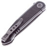 Нож We Knife Smooth Sentinel сталь CPM-20CV рукоять Gray Ti/Marble CF (WE20043-1)