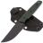 Нож Vosteed Mink blackwash сталь Nitro-V рукоять Green frag Micarta