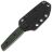 Нож Vosteed Mink blackwash сталь Nitro-V рукоять Green frag Micarta