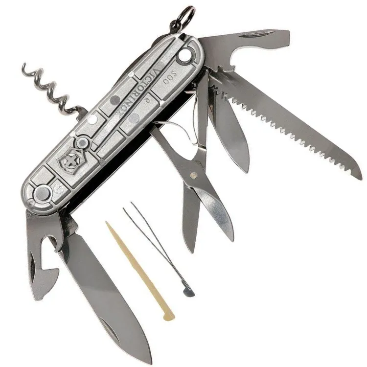 Нож многофункц. Victorinox Huntsman SilverTech 91мм (1.3713.T7)