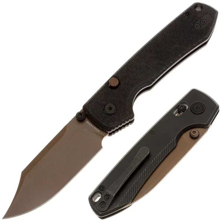 Нож Vosteed Raccoon TLL Bowie copper dune сталь 14C28N рукоять Black Micarta