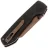Нож Vosteed Raccoon TLL Bowie copper dune сталь 14C28N рукоять Black Micarta