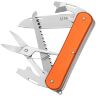 Нож FOX Vulpis Multipurpose-5 сталь N690 рукоять Orange Aluminium (FX-VP130-SF5 OR)