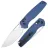 Нож CJRB Acacia stonewash сталь AR-RPM9 рукоять Blue FRN (J1952-BU)