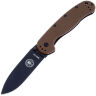 Нож ESEE Avispa Black сталь AUS-8 рукоять Coyote Brown GFN (BRK1301CBB)