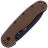 Нож ESEE Avispa black сталь AUS-8 рукоять Coyote Brown GFN (BRK1301CBB)