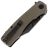 Нож Petrified Fish Victor blackwash сталь K110 рукоять Khaki Micarta