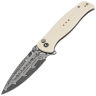 Нож CIVIVI Incindie сталь Damascus рукоять Ivory G10 (C23053-DS1)
