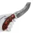Нож Волчий Век Кондрат-12 Custom Шибари сталь 95Х18 WA рукоять Black/Red G10