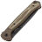 Нож Lion Steel Skinny PVD stonewash сталь MagnaCut рукоять Earth brown Aluminium/Micarta (SK01A EB)