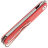 Нож Real Steel Iris Flipper satin сталь 12C27 рукоять Red G10 (8061AR)