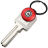Органайзер для ключей CIVIVI Key Coin Red Aluminum (C23056-1)