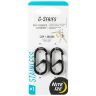 Карабин Nite Ize G-Biner #1 Dual Chamber Carabiner Black 2 pack (GS1-01-2R6)