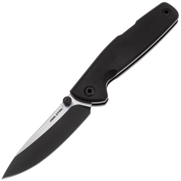 Нож Real Steel Yak Flat сталь 14C28N рукоять Black G10 (7871BB)