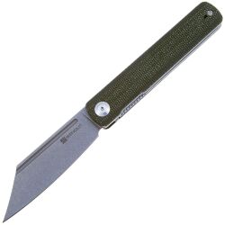 Нож Sencut Bronte Stonewash сталь 9Cr18MoV рукоять Green Micarta (SA08B)