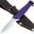 Нож 7 Ножей Колибри Гибрид конвекс сталь N690 рукоять Violet G10