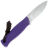 Нож 7 Ножей Колибри Гибрид конвекс сталь N690 рукоять Violet G10