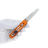 Нож FOX Vulpis 55 сталь N690Co рукоять Grenade Pattern Orange Aluminium (FX-VPGP130 OR)