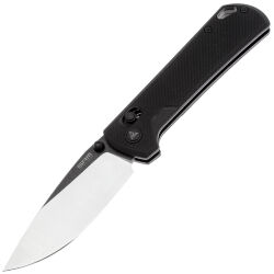 Нож SRM 168L-GB2 satin сталь D2 рукоять Black G10