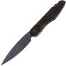 Нож Daggerr Sparrow blackwash сталь D2  рукоять Black G10
