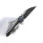 Нож WE Knife Zenthra blackwash сталь M390 рукоять Titanium/Shredded CF (WE24021C-1)