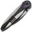 Нож WE Knife Zenthra blackwash сталь M390 рукоять Titanium/Shredded CF (WE24021C-1)