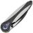 Нож WE Knife Zenthra blackwash сталь M390 рукоять Titanium/Shredded CF (WE24021C-1)