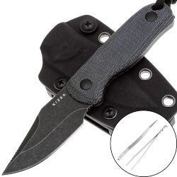 Нож Kizer Drop Bear fixed blackwash сталь AEB-L рукоять Micarta