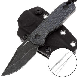 Нож Kizer Drop Bear fixed blackwash сталь AEB-L рукоять Micarta