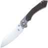 Нож Kizer Clairvoyant stonewash сталь S35VN рукоять Titanium/Carbon Fiber