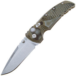 Нож Hogue EX-01 Drop 3.5" сталь 154CM рукоять Green G-Mascus (34178)