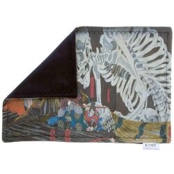 Хэнк (платок) Knife to meet You Kuniyoshi-SKELETON 28,5*21см