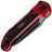 Нож Microtech LUDT Gen III T/E black сталь M390MK рукоять Red Aluminum (1136-1RD)