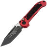 Нож Microtech LUDT Gen III T/E black сталь M390MK рукоять Red Aluminum (1136-1RD)