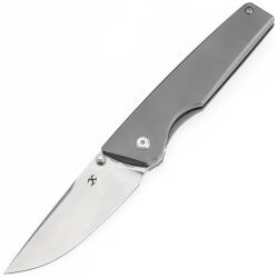 Нож Kansept Chimera stonewash сталь S35VN рукоять Stonewash Titanium