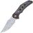 Нож WE Knife Magnetron сталь Heimskringla Damasteel рукоять Black Ti/Nebula FatCarbon