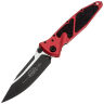 Нож Microtech SOCOM Elite S/E black сталь M390 рукоять Red Aluminium (160-1RD)