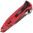 Нож Microtech SOCOM Elite S/E black сталь M390 рукоять Red Aluminium (160-1RD)