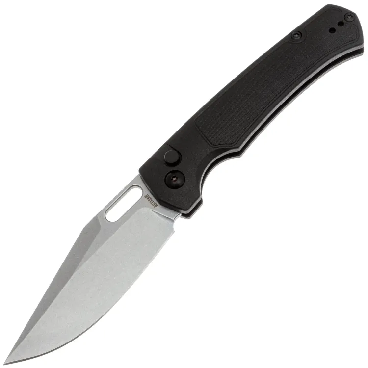Нож Artisan Cutlery Revel Stonewash сталь AR-RPM9 рукоять Black FRN Нож Artisan Cutlery Revel Stonewash сталь AR-RPM9 рукоять Black FRN