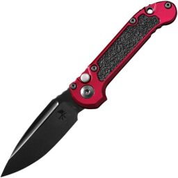 Нож Microtech LUDT Gen III S/E DLC сталь M390MK рукоять Merlot Red Aluminum (1135-1DLCTMRS)