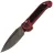 Нож Microtech LUDT Gen III S/E DLC сталь M390MK рукоять Merlot Red Aluminum (1135-1DLCTMRS)