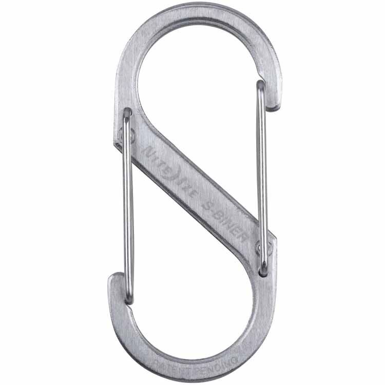 Карабин Nite Ize S-Biner Dual Carabiner #4 Stainless (SB4-03-11)