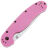 Нож Ontario RAT-1 Satin сталь AUS-8 рукоять Pink GRN (8865)