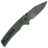 Нож CIVIVI Tranquil сталь Damascus рукоять Green Canvas Micarta (C23027-DS1)
