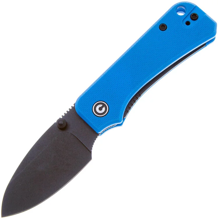 НожCIVIVIBabyBanterblackwashстальNitro-VрукоятьBlueG10(C19068S-3)